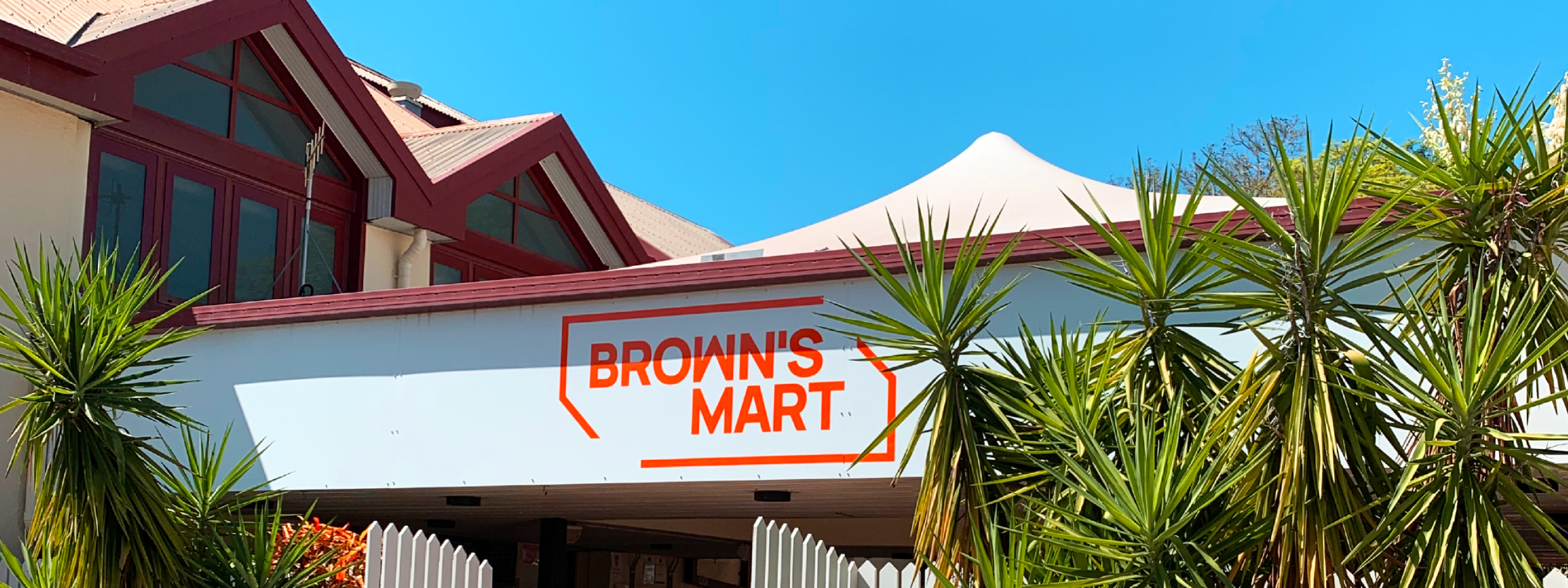 Photo of the front of Brown's Mart