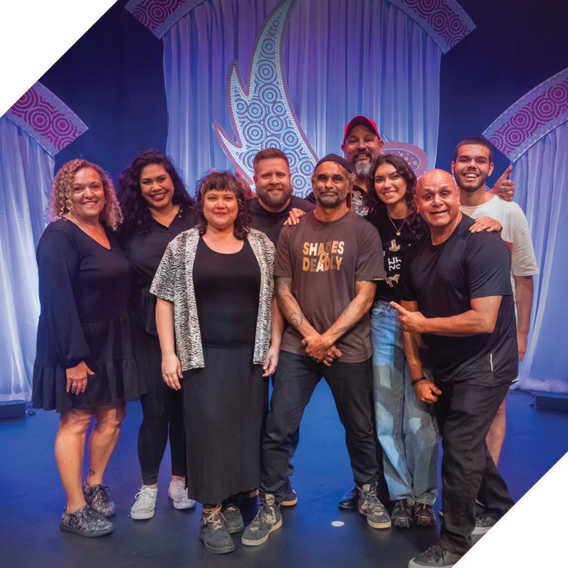 Group photo of comedians from Deadly Funny