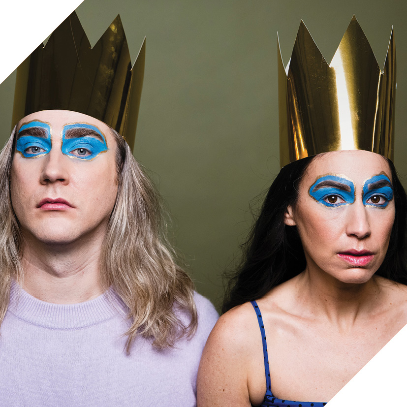 Photo of actors Jeffrey Jay Fowler and Sarah Reuben