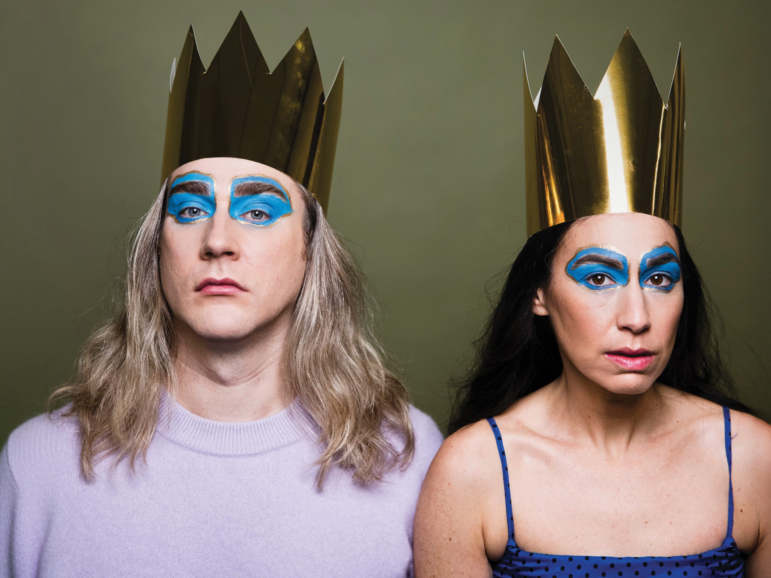 Photo of actors Jeffrey Jay Fowler and Sarah Reuben