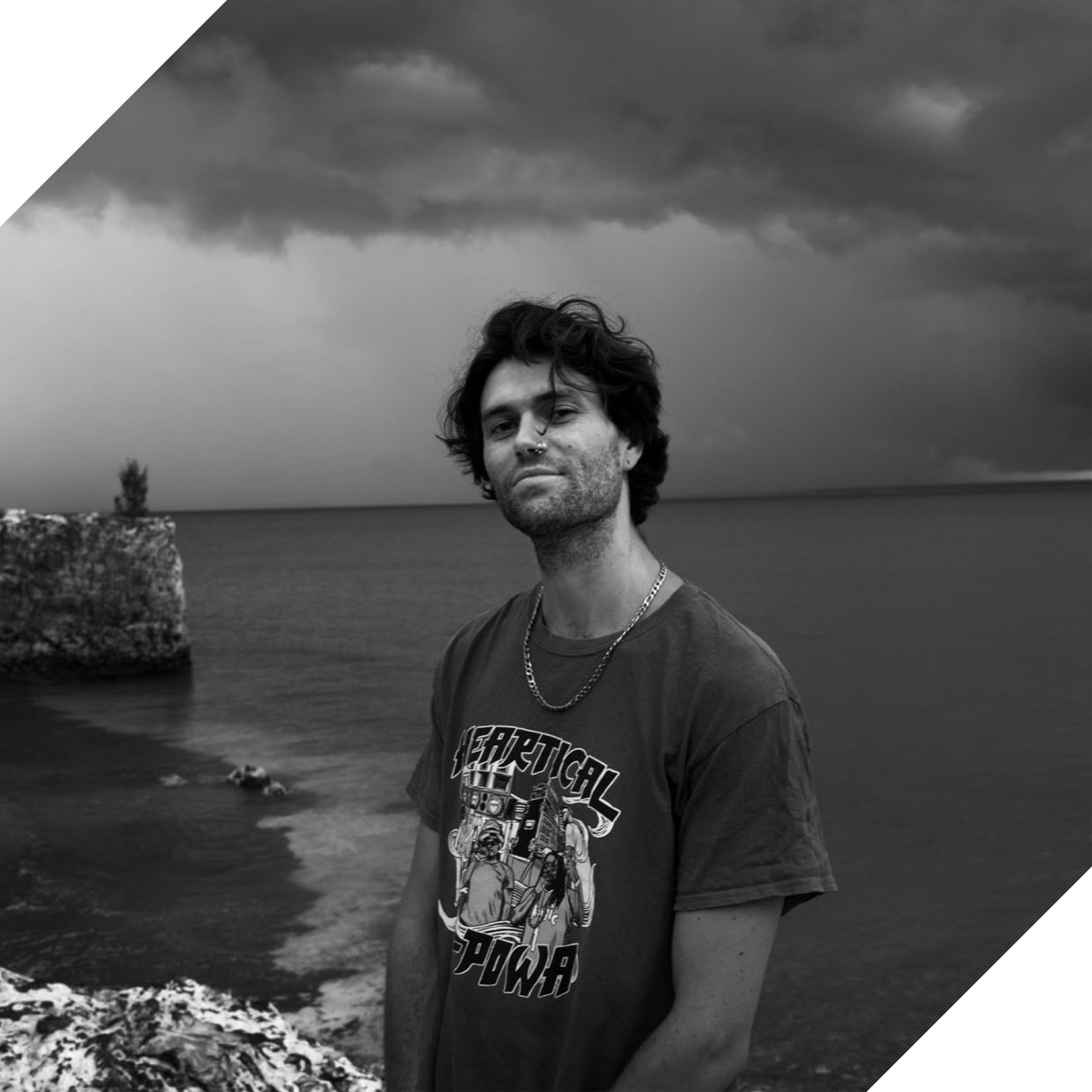 Cropped photo of musician Ward Hancock