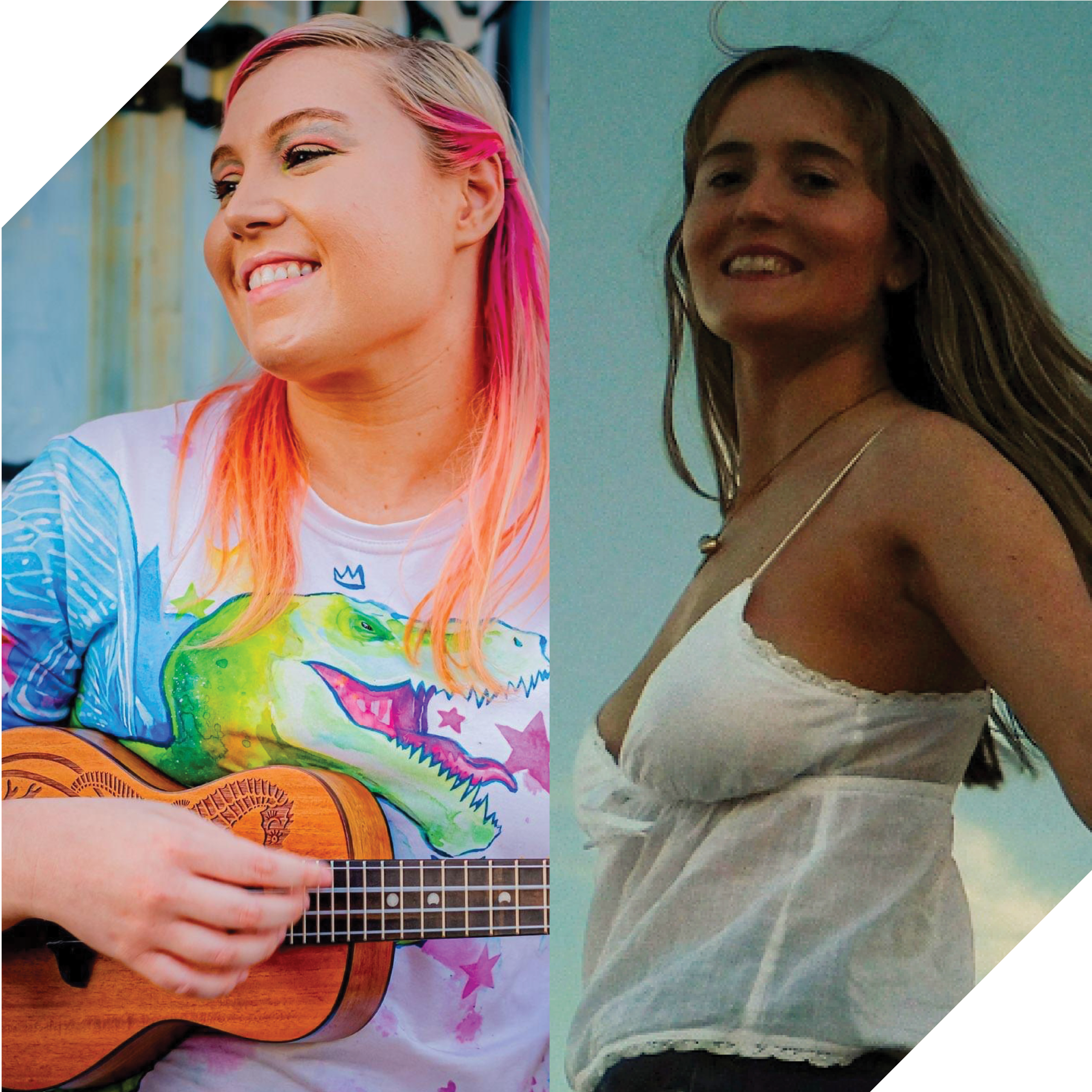Photos of Emma and Maili