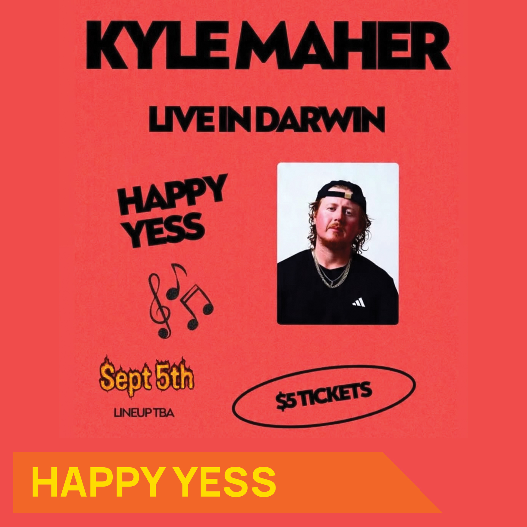 Gig info for Kyle Maher