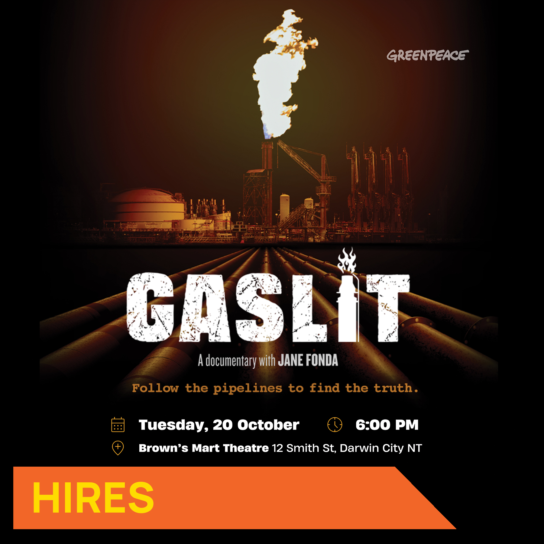Graphic for Gaslit film event